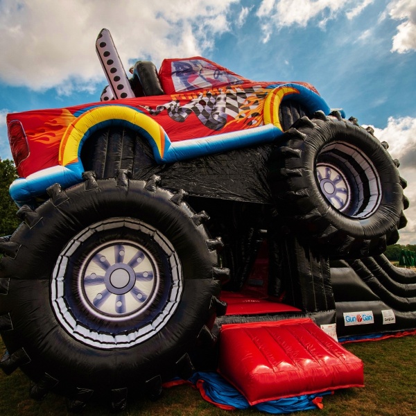 Inflatable Monster Truck - slide