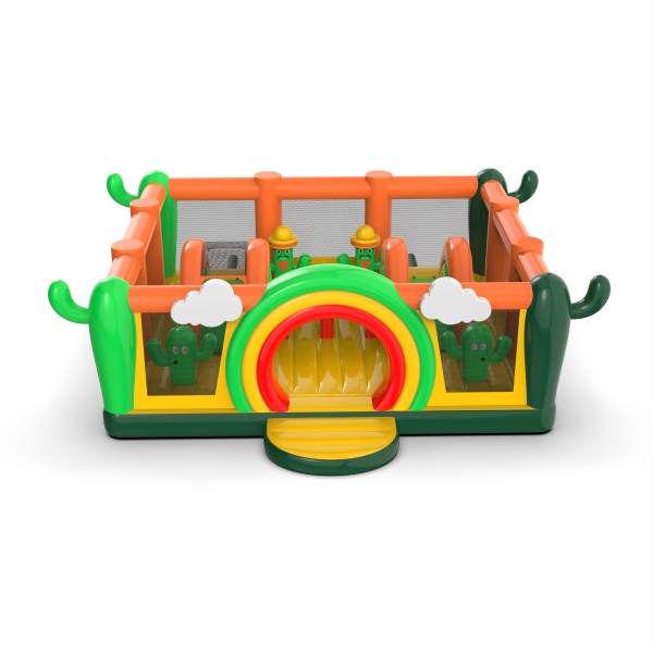Inflatable playground Desert