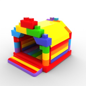 Inflatable castle bouncer...