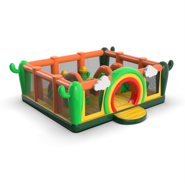 Inflatable playground Desert