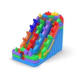 Double inflatable slide...