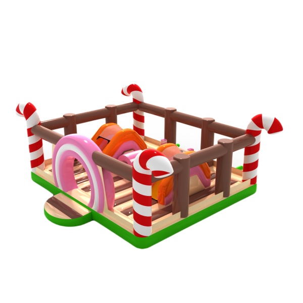 Playground in the theme candy