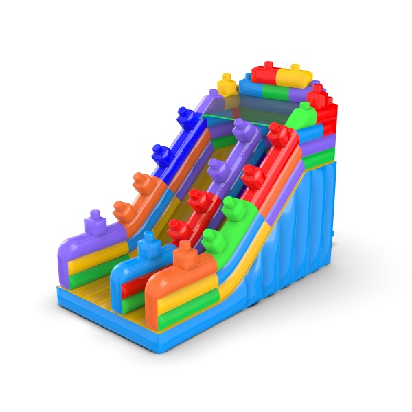 Inflatable slide Colorful Blocks