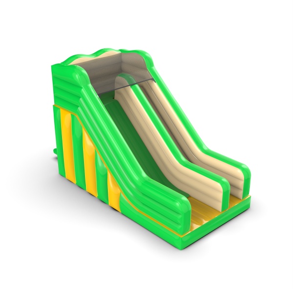 Inflatable slide with theme jungle