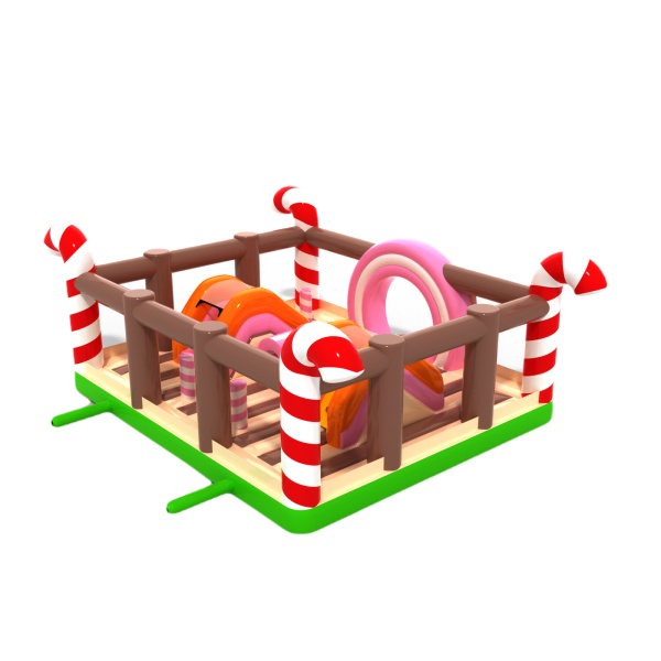 Playground in the theme candy