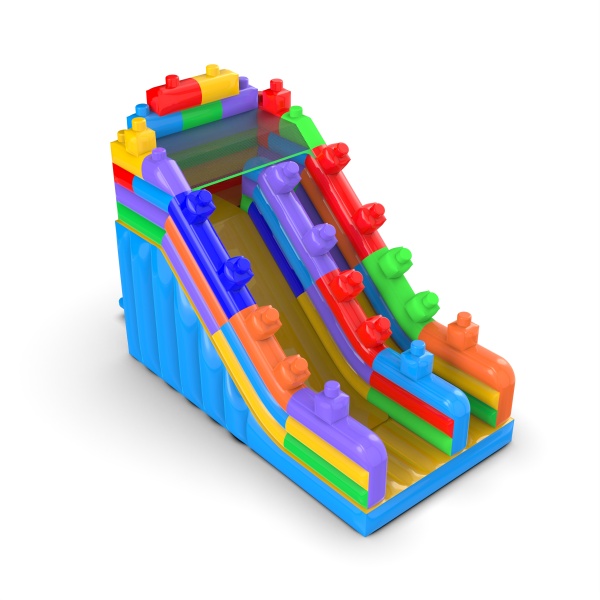Inflatable slide Colorful Blocks