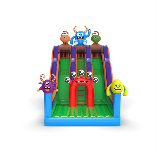 Double open slide in the monster theme