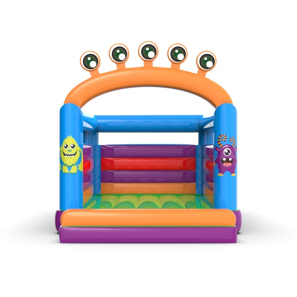Inflatable bouncer with monsters