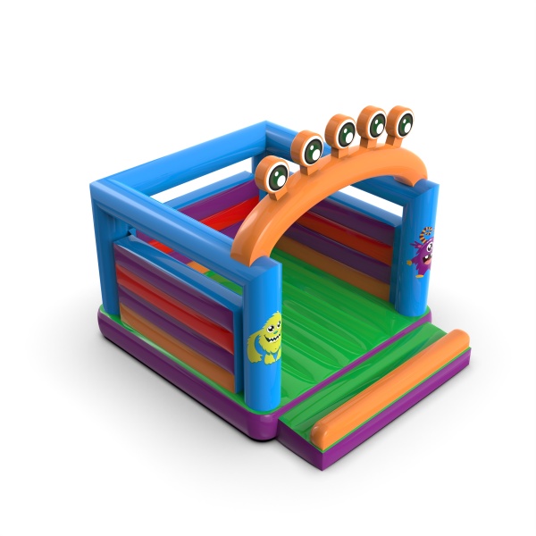 Inflatable bouncer with monsters