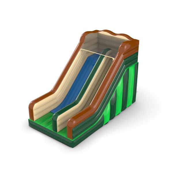 Inflatable slide with theme forest