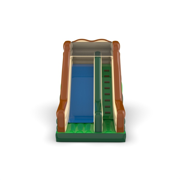 Inflatable slide with theme forest