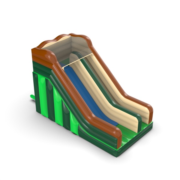 Inflatable slide with theme forest