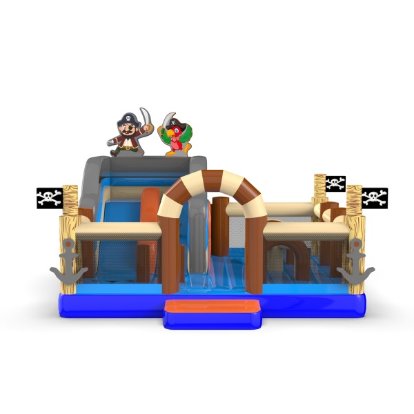 Inflatable playground 6x6 in the pirate theme