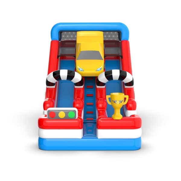 Double slide with the car theme