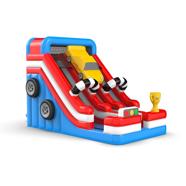 Double slide with the car theme