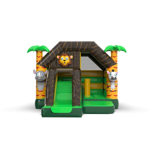 Lion's Cave - inflatable with slide