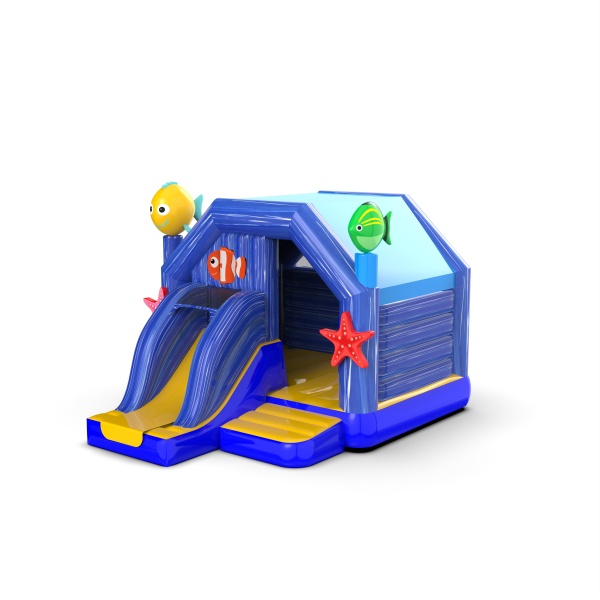 Sea Grotto - inflatable with slide