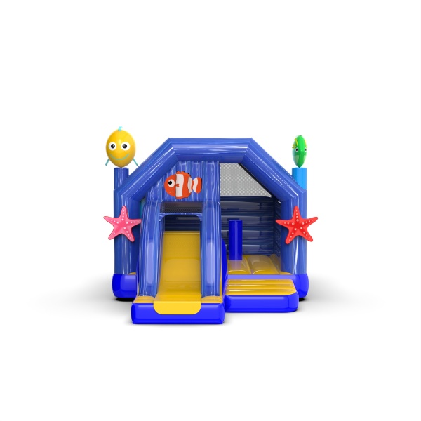 Sea Grotto - inflatable with slide