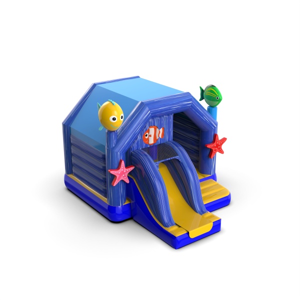 Sea Grotto - inflatable with slide