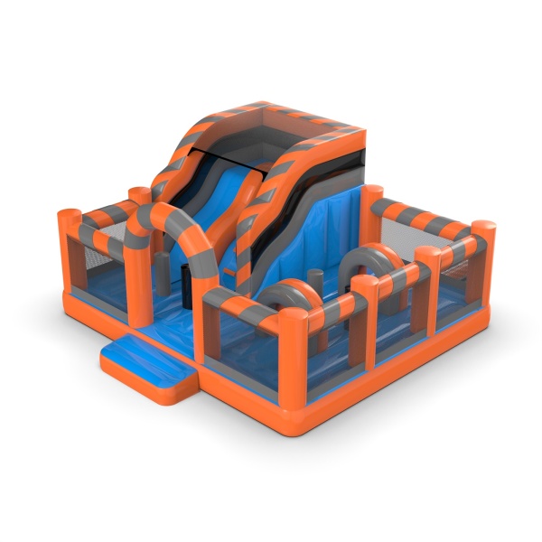 Inflatable playground 6x6 in a classic theme