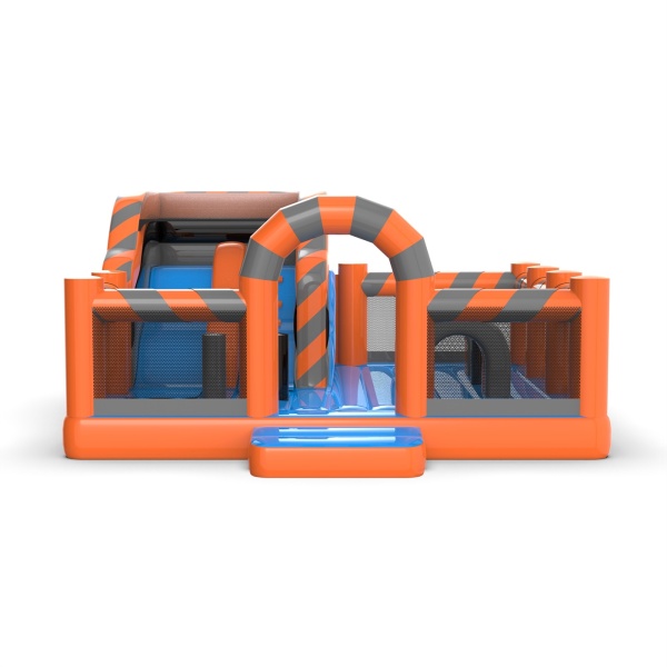 Inflatable playground 6x6 in a classic theme