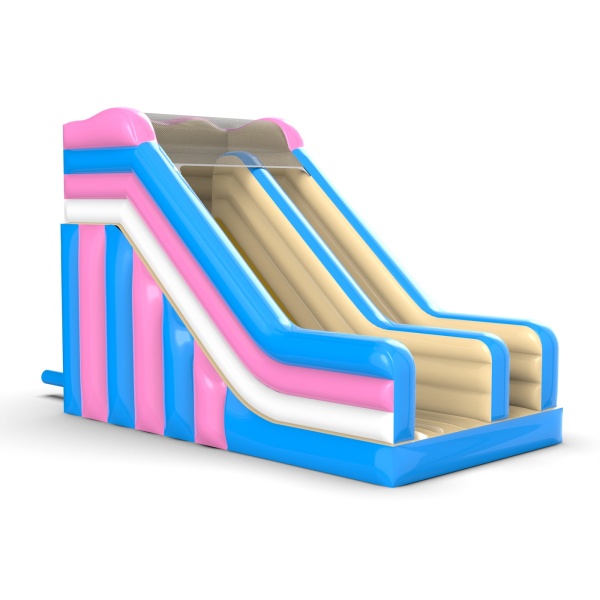 Inflatable slide with theme Hawaiian