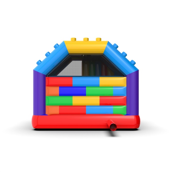 Inflatable block house