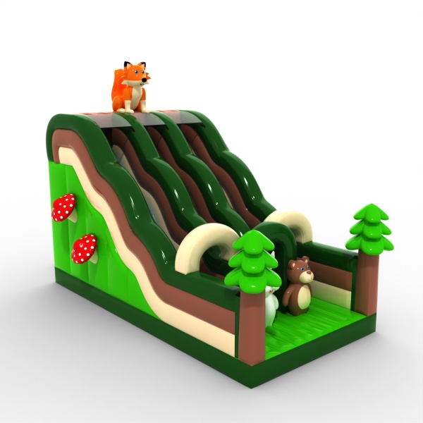 Double open slide with the forest theme