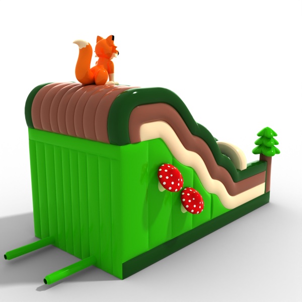 Double open slide with the forest theme