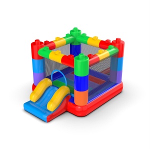 Mini bouncer Colourful Blocks