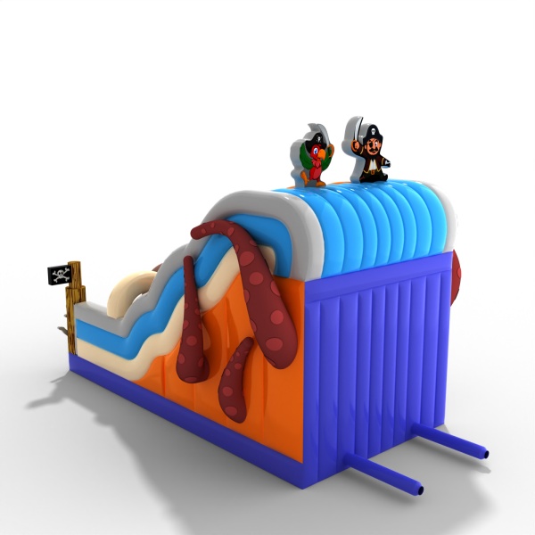 Double open slide with the pirate theme