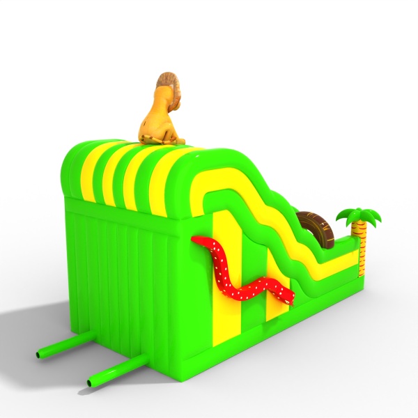 Double open slide with the jungle theme