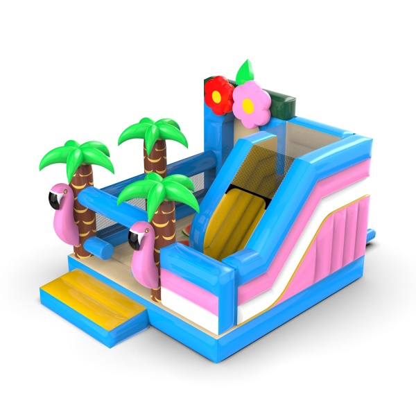 Inflatable with slide - Hawaiian combo