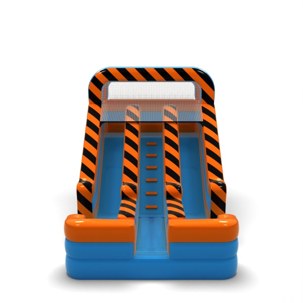 Double inflatable slide in the theme Classic mini