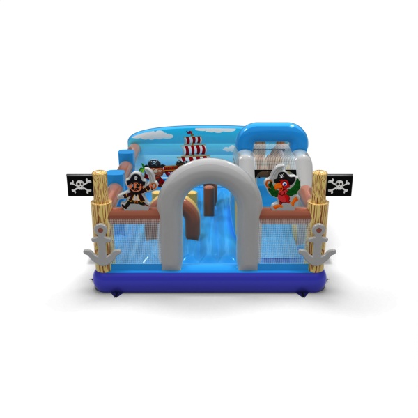 Inflatable playground 6x5 in the pirate theme
