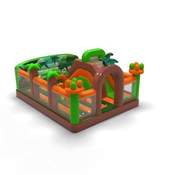 Inflatable playground 6x5 in a dino theme