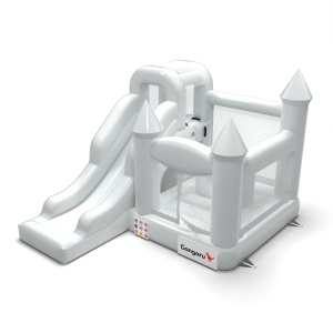 Inflatable castle with...