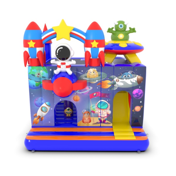 Inflatable castle 4.5x4 in the space theme