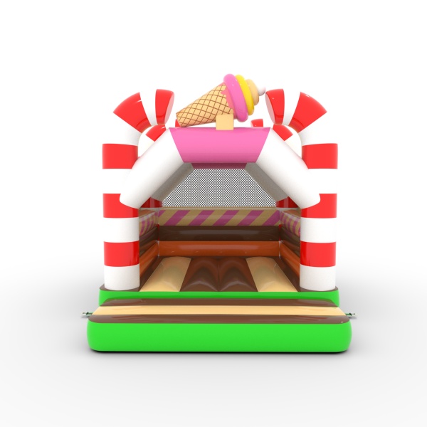 Inflatable castle 4.5x3.6 in the candy theme