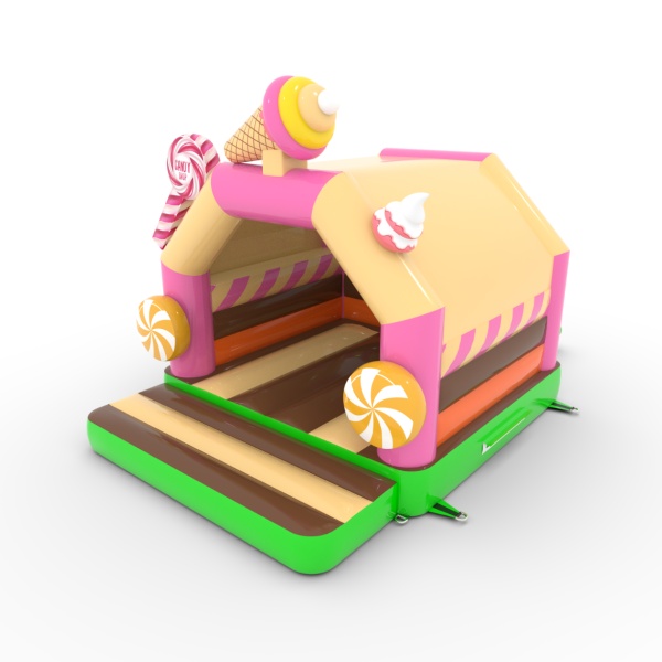 Inflatable castle 4.5x3.6 in the candy theme