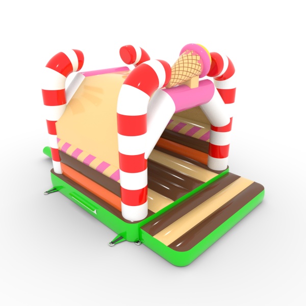 Inflatable castle 4.5x3.6 in the candy theme