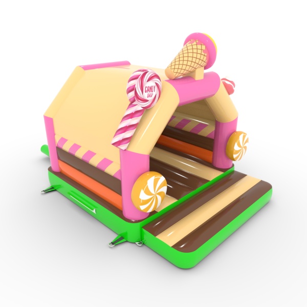 Inflatable castle 4.5x3.6 in the candy theme