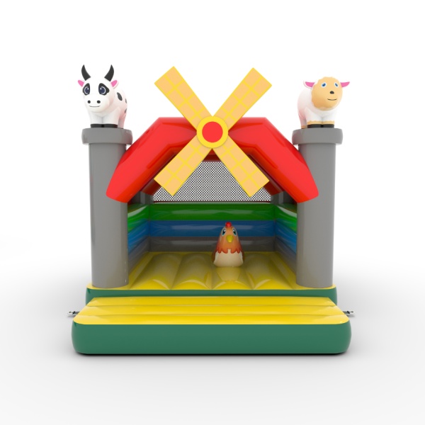 Inflatable castle 4.5x3.6 in the farm theme