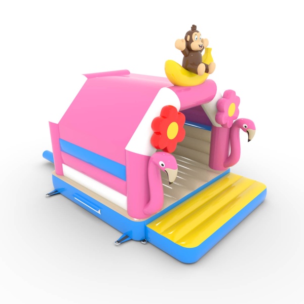 Inflatable castle 4.5x3.6 in the Hawaiian theme