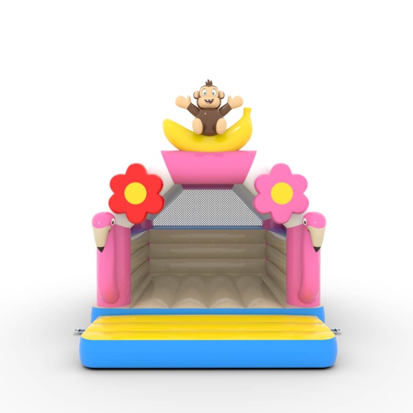 Inflatable castle 4.5x3.6 in the Hawaiian theme