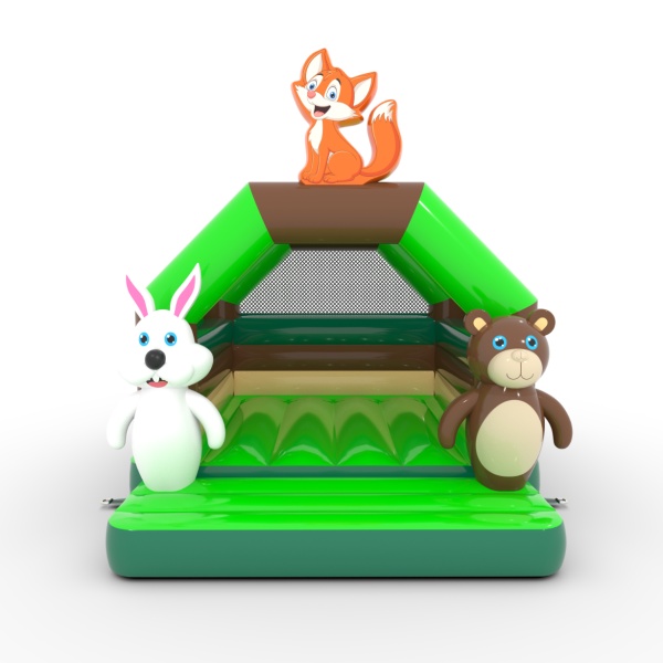 Inflatable castle 4.5x3.65 in the forest theme