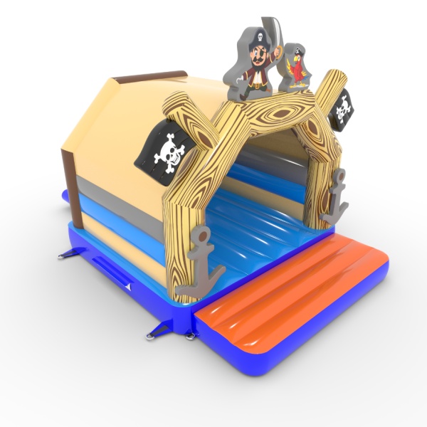Inflatable castle 4.5x3.6 in the pirate theme