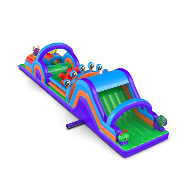 Inflatable obstacle course Little Monsters - 15 m