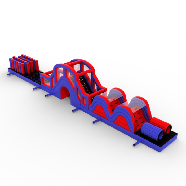 Inflatable obstacle course Ninja - 30 m