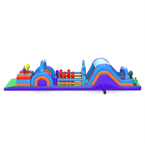 Inflatable obstacle course Little Monsters - 15 m